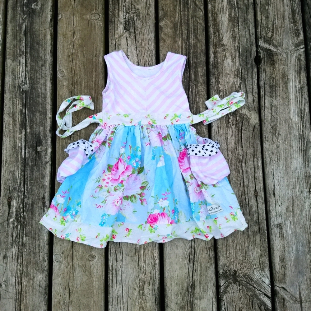 Sweethoney Boutique vintage girls twirly dress